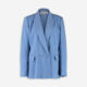 Blue Blazer Jacket - Image 1 - please select to enlarge image