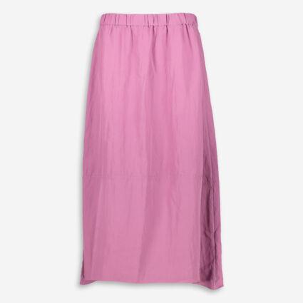 Pale Fuchsia Midi Skirt - TK Maxx UK