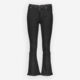 Black Fleetwood Crop High Rise Flare Jeans - Image 1 - please select to enlarge image