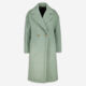 Green Wool Blend Overcoat - Image 1 - please select to enlarge image