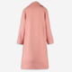 Pink Wool Longline Coat - Image 2 - please select to enlarge image