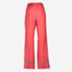 Pink Silk Wide Leg Trousers  - Image 3 - please select to enlarge image