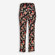 Black & Red Floral Trousers - Image 3 - please select to enlarge image