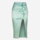 Green Embroidered Maxi Skirt - Image 1 - please select to enlarge image