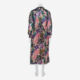 Multicolour Floral Wrap Style Dress  - Image 2 - please select to enlarge image