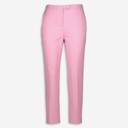 Bubblegum Pink Trousers - Image 1 - please select to enlarge image