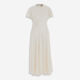 White Silk Maxi Dress - Image 1 - please select to enlarge image