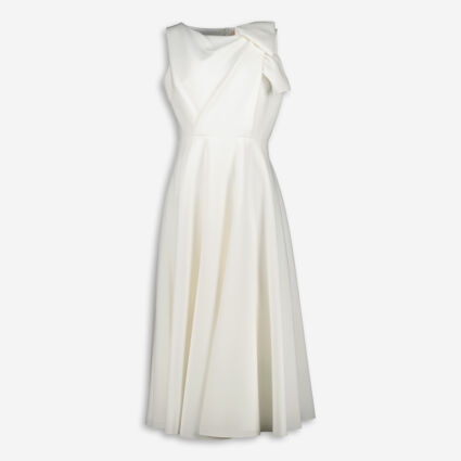 White Brigitte Dress - Image 1 - please select to enlarge image