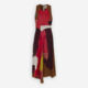 Multicolour Painted Style Midi Dress  - Image 1 - please select to enlarge image