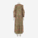 Green Foil Stripe Floral Dress - Image 2 - please select to enlarge image