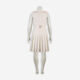 White Pleat Skirt Dress  - Image 2 - please select to enlarge image