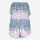 Multicolour Printed Playsuit - Image 1 - please select to enlarge image