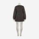 Black Art Deco Glam Mini Dress  - Image 2 - please select to enlarge image