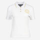 Weißes Poloshirt mit Logo - Bild 1 - bitte auswählen, um das Bild zu vergrößern