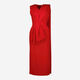 Red Bonded Crepe Gaelle Dress - Image 1 - please select to enlarge image