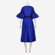 Womens Blue Dress - Image 2 - please select to enlarge image