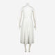 White Bridal Bonded Crepe Petra Dress - Image 2 - please select to enlarge image