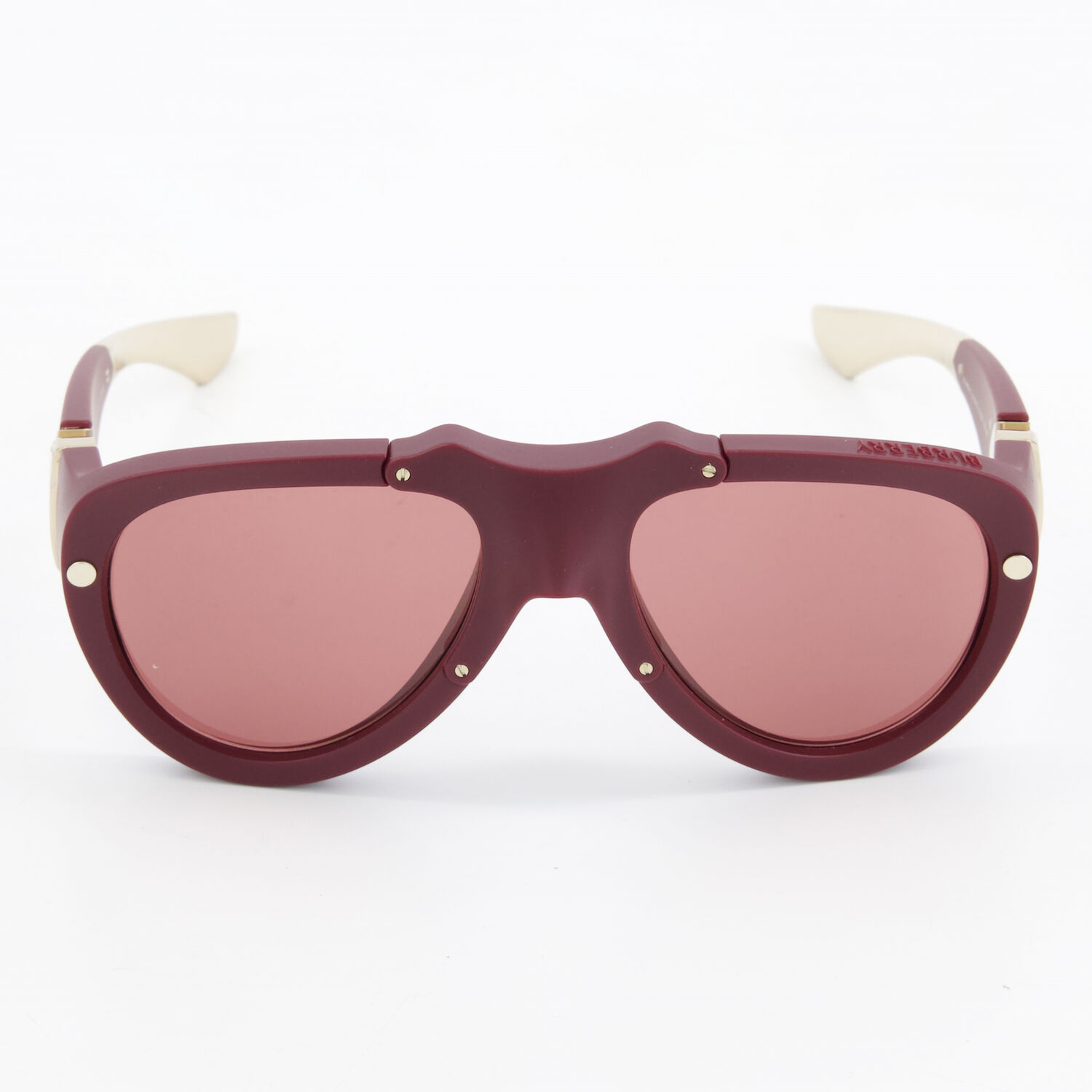 Burgundy B4433U Pilot Sunglasses TK Maxx UK - Main Image