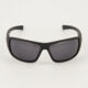 Matte Black Wrapped Sport Sunglasses  - Image 1 - please select to enlarge image