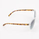 Clear & Tortoiseshell Rectangular Sunglasses - Image 3 - please select to enlarge image