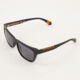 Black Branded Square Sunglasses  - Image 2 - please select to enlarge image