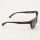 Black Branded Square Sunglasses  - Image 3 - please select to enlarge image
