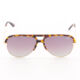 Brown Remixed Aviator Sunglasses - Image 1 - please select to enlarge image