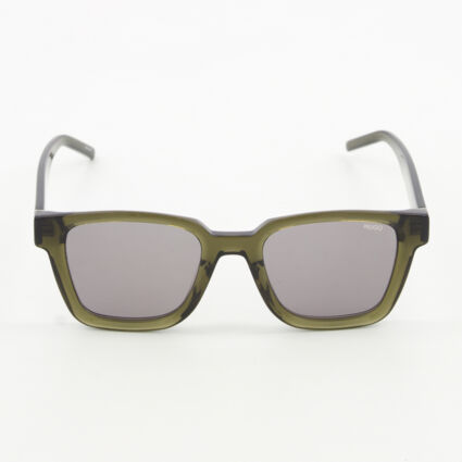 Khaki HG1157S Rectangular Sunglasses - Image 1 - please select to enlarge image