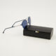Blue & Silver Tone Boss1179 Round Sunglasses - Image 3 - please select to enlarge image