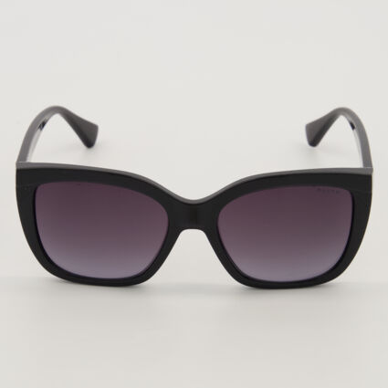 Black RA5265 Cat Eye Sunglasses  - Image 1 - please select to enlarge image