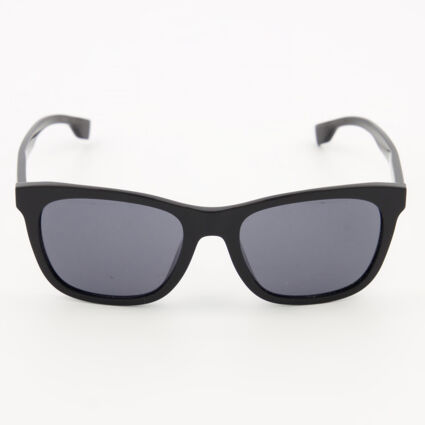 Black 1555 Square Sunglasses - Image 1 - please select to enlarge image