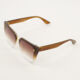 Brown TH816 Cat Eye Sunglasses  - Image 2 - please select to enlarge image