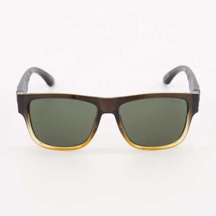 Brown Oversized Sunglasses - Image 1 - please select to enlarge image
