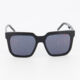 Black HG1218S Oversized Sunglasses  - Image 1 - please select to enlarge image