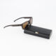Dark Brown 1426S Rectangular Sunglasses  - Image 3 - please select to enlarge image
