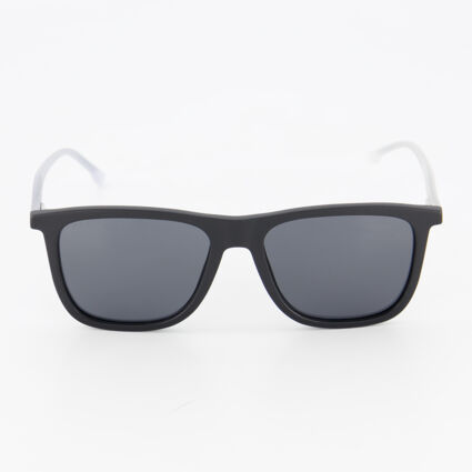 Black 1148SIT Rectangular Sunglasses  - Image 1 - please select to enlarge image