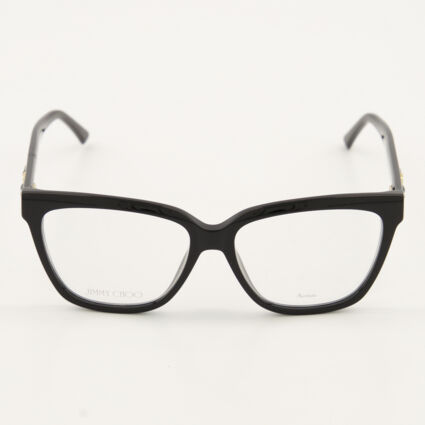 Black Plastic Glasses Frames  - Image 1 - please select to enlarge image