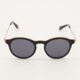 Black & Rose Gold Tone FW190 Preppy Sunglasses - Image 1 - please select to enlarge image