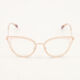 Pink & Rose Gold Tone MIS0035 Glasses Frames - Image 1 - please select to enlarge image
