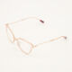 Pink & Rose Gold Tone MIS0035 Glasses Frames - Image 2 - please select to enlarge image