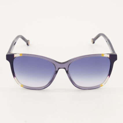Blue CH0061S Cat Eye Sunglasses  - Image 1 - please select to enlarge image