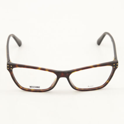 Brown Studded Glasses Frames - Image 1 - please select to enlarge image
