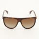 Brown Basic Round Sunglasses - Image 1 - please select to enlarge image