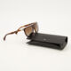 Brown Basic Round Sunglasses - Image 3 - please select to enlarge image