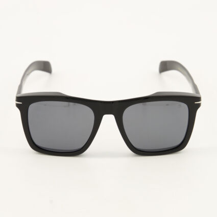 Black DB7000S Square Sunglasses - Image 1 - please select to enlarge image