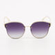 Gold BL7136 Cat Eye Sunglasses  - Image 1 - please select to enlarge image