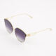 Gold BL7136 Cat Eye Sunglasses  - Image 2 - please select to enlarge image