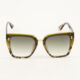 Light Tortoiseshell TH816 Cat Eye Sunglasses - Image 1 - please select to enlarge image