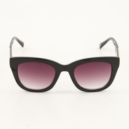 Black Cat Eye Sunglasses  - Image 1 - please select to enlarge image