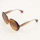 Brown Oversize Sunglasses - Image 2 - please select to enlarge image